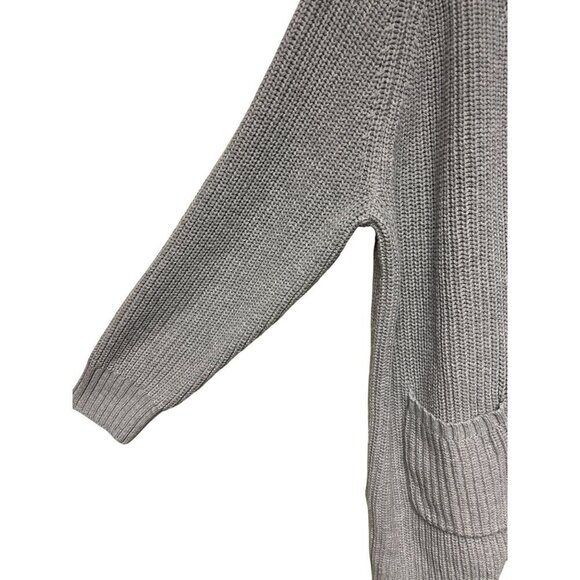Women Within Women's Grey Knit Button Close Cardigan Sweater Plus  26/26 26 28 - Picture 3 of 9